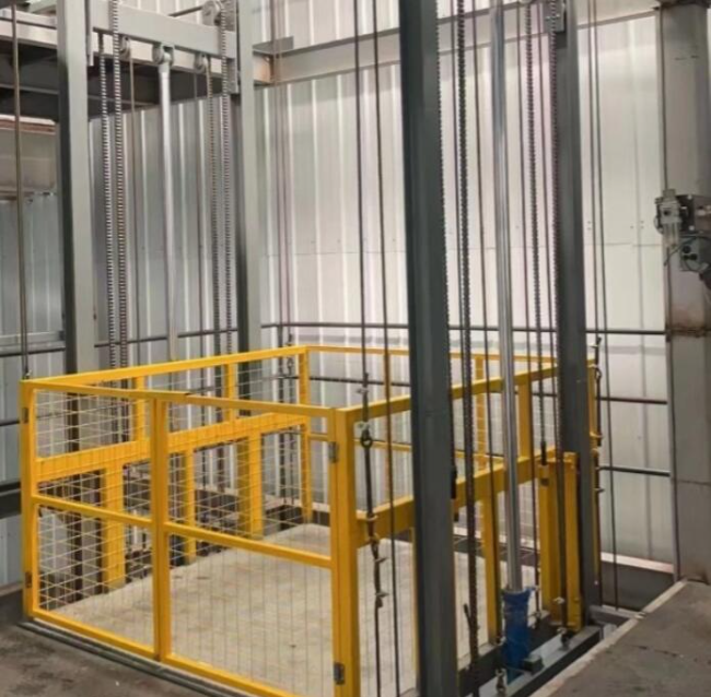 高碑店导轨式升降机一般加工周期